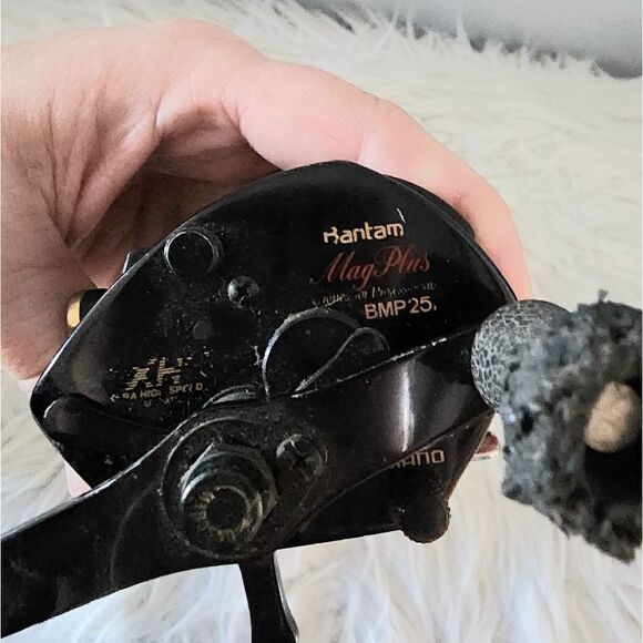 Bantam MAG plus Graphite Componets Shimano Magnetic Control VINTAGE JAPAN BMP 25 - Picture 4 of 8